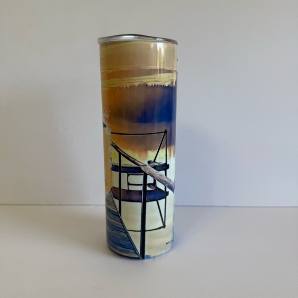 Lake Life Messy Bun 20oz Skinny Tumbler - Picture 3 of 4